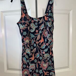 Gabar Women's One Piece Swimsuit Size 16 Paisley Floral Multicolor